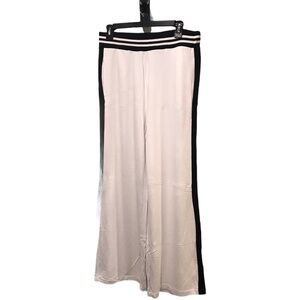 BB Dakota Optic White Side Stripe Lounge Pants med NWT